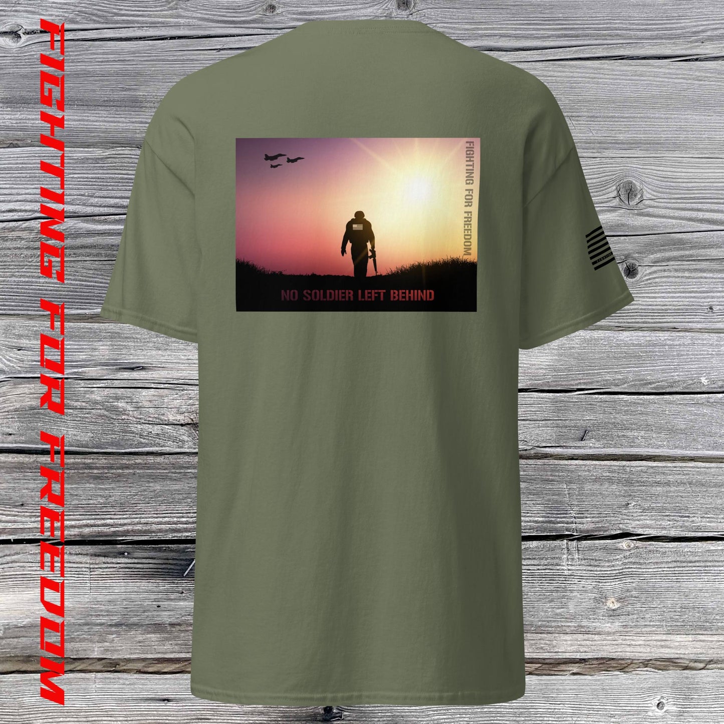 No Soldier Left Behind Graphic Tee