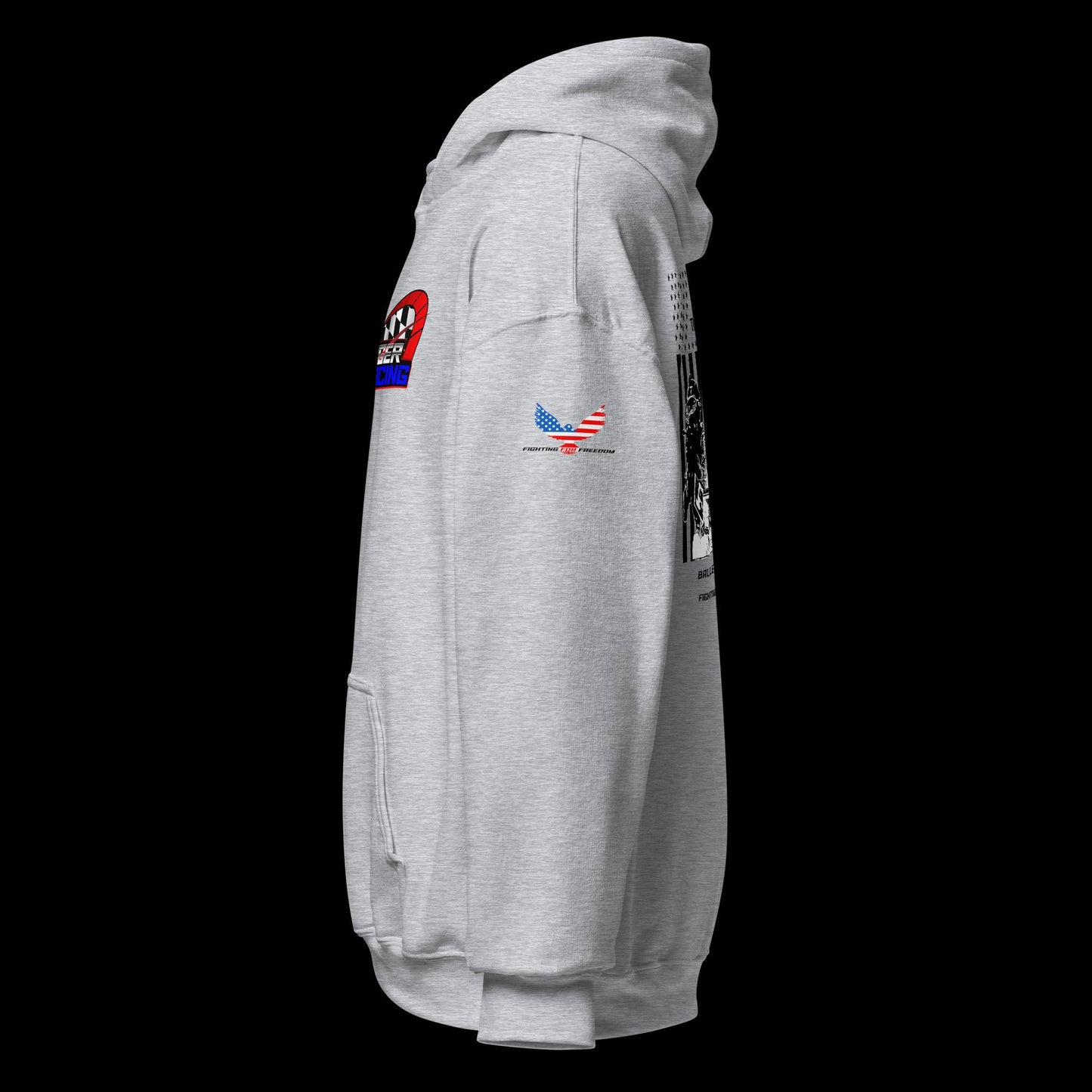 FFF x Ballenger Racing BW Hoodie