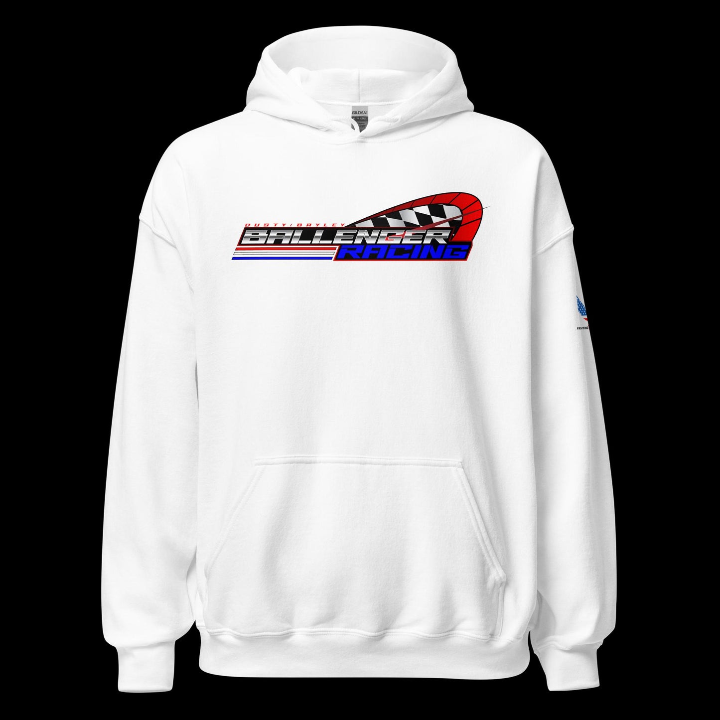 FFF x Ballenger Racing BW Hoodie