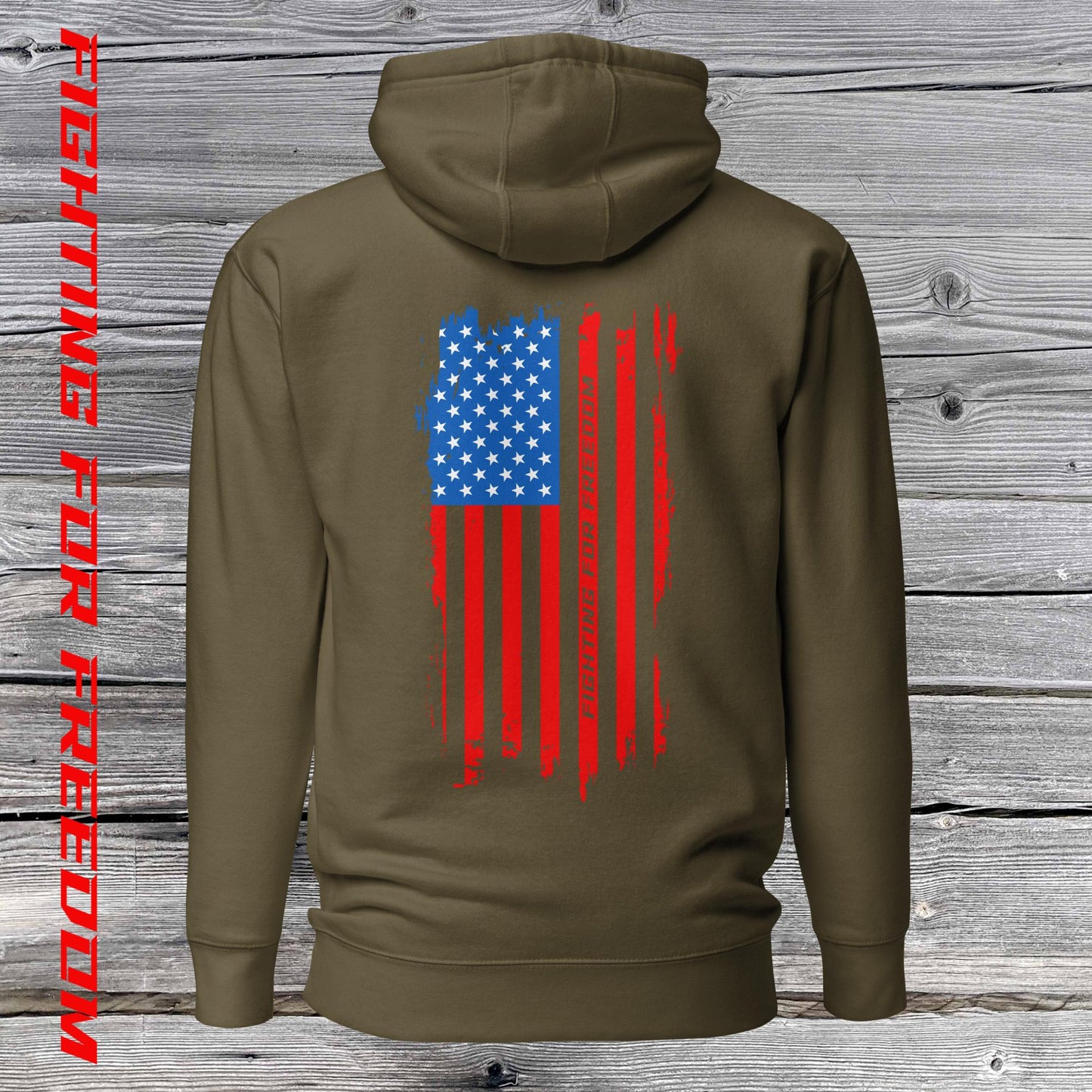 Fighting For The Flag Hoodie